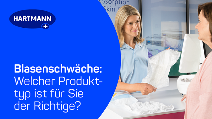 Thumbnail Blasenschwäche – welcher Produkttyp sind Sie?