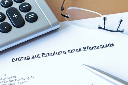 Pflegegrad beantragen