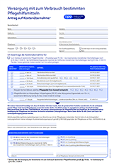 Inkontinenz | Versorgeung mit zum Verbrauch bestimmten Pflegehilfsmitteln