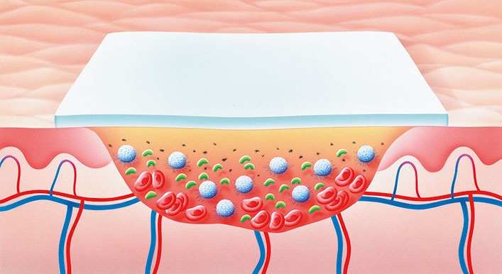 Rolle des Wundverbandes in der Reinigungsphase