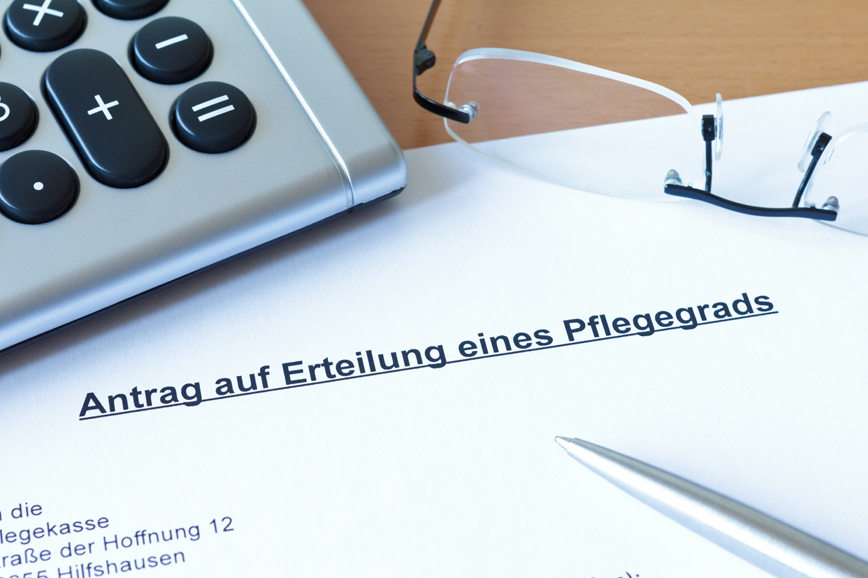 Pflegegrad beantragen