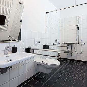 Barrierefreies Badezimmer