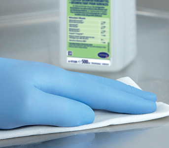 Flächendesinfektion mit Bacillol