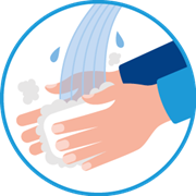 Piktogramm Händewaschen